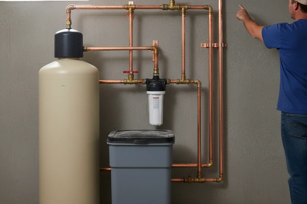 Whole-house water treatment system installed in Brandywine